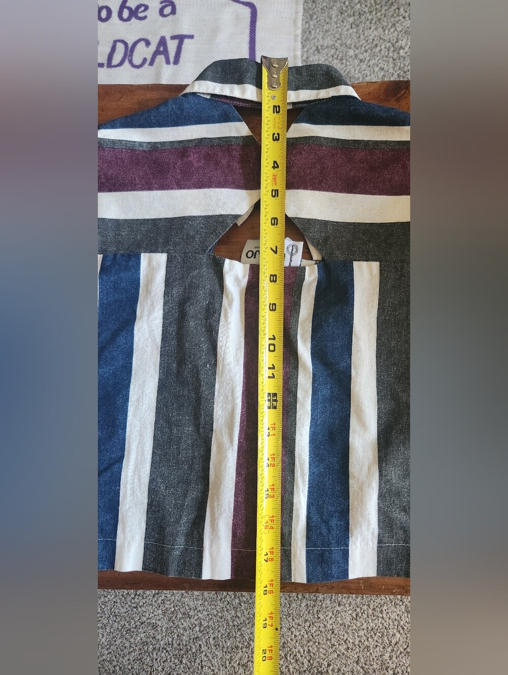 Banjo vintage cropped western shirt, - Picture 7 of 7